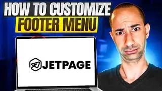 How to Customize the Footer Menu On JetPage