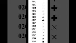 Codes With Mathes Symbol for Wingdings 2 Font