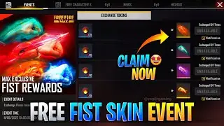 FREE FIST SKIN EVENT | FF MAX UPCOMING NEW EVENT | FREEFIRE MAX EXCLUSIVE NEW EVENT 🤩 | FF NEW EVENT