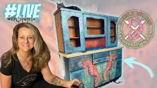 #LIVE in English 💁‍♀️🎨 Kitchen Buffet Part 7 – who likes a little bit of grunge?
