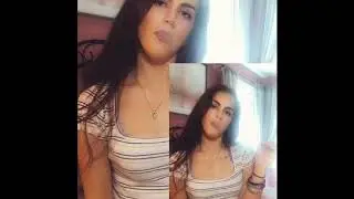 Young sexy smoker
