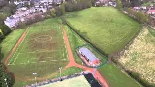 West Kilbride drone footage.
