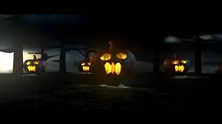 Halloween Pumpkin - Blender Cycles Animation