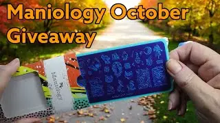 October Giveaway 3 Maniology Plates & Stamper