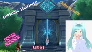 Entering the temple of falcon! - genshin impact gameplay part 3