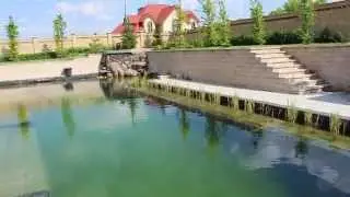 Устройство фильтрации пруда-купальни
