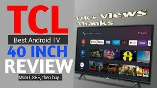 TCL 40 inch Android TV | Malayalam review and full features |  Risen Techvlogs