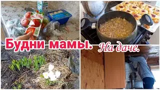 Будни мамы// Поехали на дачу//