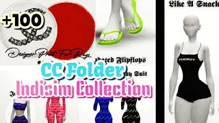 SIMS 4 INDISIM COLLECTION CC FOLDER (+100 ITEMS) | TrinityRarity