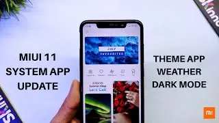 Miui System Apps Update | New Theme App,Weather And Screen Recorder