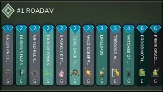 🎼 Hero League #1 Winners deck from Roadav #Stormbound