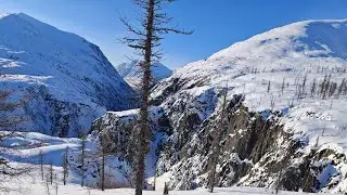 Нижнеингамакитский каньон зимой   17 03 2024