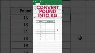 Excel Convert Function 