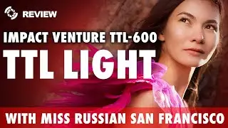 Impact Venture TTL-600 LIGHT Review. How to USE it in product photography and model shooting (2020)