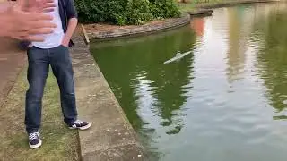 R&R 1/48 type XXI rc submarine Papplewick dive in