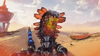 Intense Fight with a Slitherfang - Horizon Forbidden West