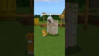 Думаю голем Очень добрый) #minecraft