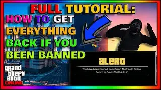 *FULL TUTORIAL* GTA Online What To Do If Your Account Has Been Banned Or Reset In GTA Online (2023)