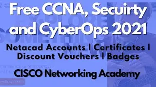 Free CCNA, Security and CyberOps 2021 | Certificates | Badges | Discount Vouchers [Urdu/Hindi]