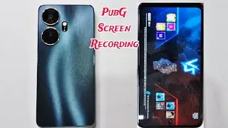 Itel P55 Plus PubG | Screen Recording Test !