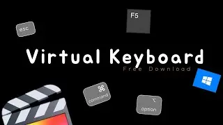 FREE Virtual Keyboard for FCPX | Final Cut Pro Plugins