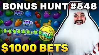 THE 22 BIGGEST BONUSES FROM HUNT 548  $400-1000 SPIN 