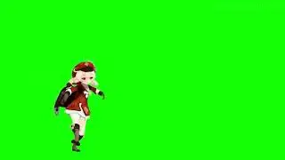 Anime girl dance | chromokey | footage | Green Screen Video No Copyright Free video