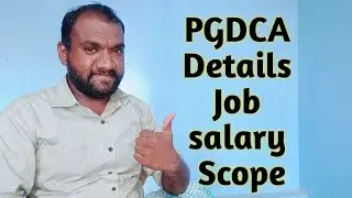Postgraduate diploma|PGDCA|Course Details |Scope|Job|Salary|