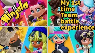 Ninjala - My 1st Team battle experience
