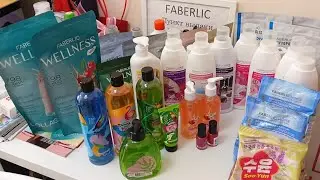 распаковка нового заказа Faberlic по 5 каталогу