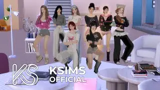 Hearts2Hearts - (하츠투하츠) 'RUDE!' MV [The Sims 4 cover] 