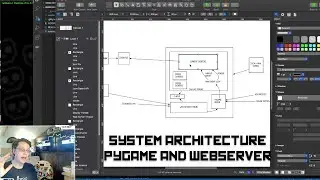 Pygame + Webserver with web triggered events