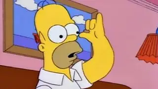 Los Simpson - Homer - El dinero puede intercambiarse por bienes y servicios