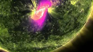 Long Duration M1.8 Solar Flare and Coronal Mass Ejection (12/28/2015)