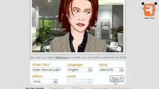 Oddcast - Computer Generated voice