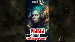 РЫБЫ   гороскоп на 22 октября, 2024