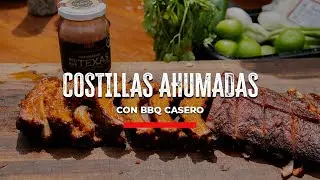 Costillas ahumadas con BBQ Casero