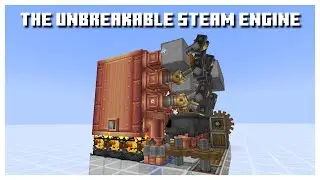 The UNBREAKABLE Steam Engine TUTORIAL  + Guide | CREATE MOD TUTORIAL