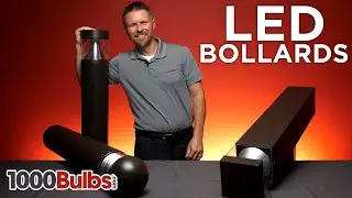 Wattage and Color Selectable LED Bollards | PLT Solutions