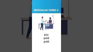 Learn English Verbs - Irregular Verbs