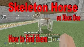 Minecraft - How To Get A Skeleton Horse In Survival