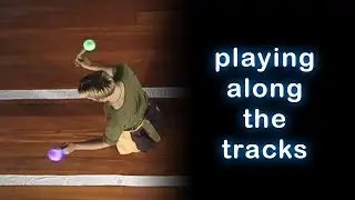 Beginner Poi Spinning Lessons: Playing Along the Tracks