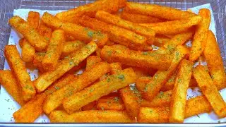 How to Make French Fries at Home! Super Crispy And Very Delicious !