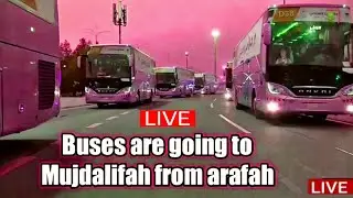 🔴Hajj 2021 Arafat Live Hajj 1442 Bus Services in Arafah to Mujdalifah 2021 Arafah Beautiful View