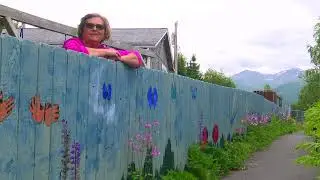Allgood News 7-3-24 My Blue Heaven. Cancer Survivor Karen Jenkins makes an easement her happy place