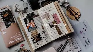 Journal With Me Vintage | 저널링 | Journaling | Vintage Journal