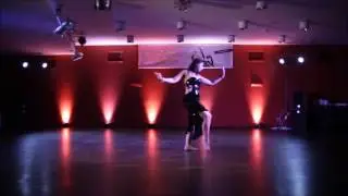 Grażyna Barabosz (Saliha) - fuzja TANGO - Sara Damm BELLY EVENT 09/07/2016 Kraków