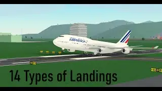 14 Types of Landings (Roblox PTFS)