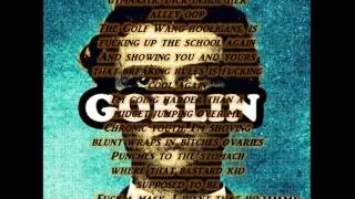 Tyler the Creator feat. Hodgy Beats Sandwitches Lyrics