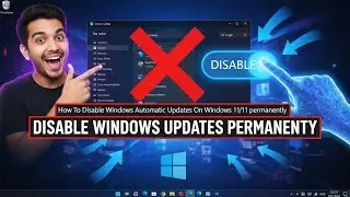 How To Disable Windows Automatic Updates On Windows 10 and 11 permanently